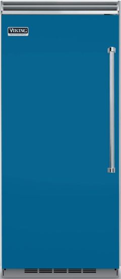 Viking® 5 Series 22.8 Cu. Ft. Alluvial Blue Professional Left Hinge All Refrigerator