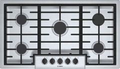 Bosch 500 Series 36" Gas Cooktop-Stainless Steel