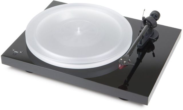 Pro-Ject High Gloss Black Audiophile 3 Speed Turntable 4