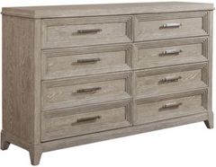 Liberty Belmar Washed Taupe/Silver Champagne Dresser