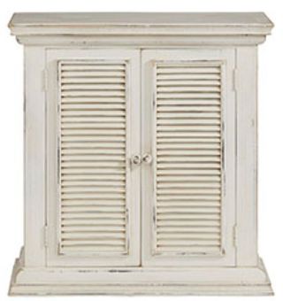 Progressive® Furniture Saylor Antique White Accent Cabinet