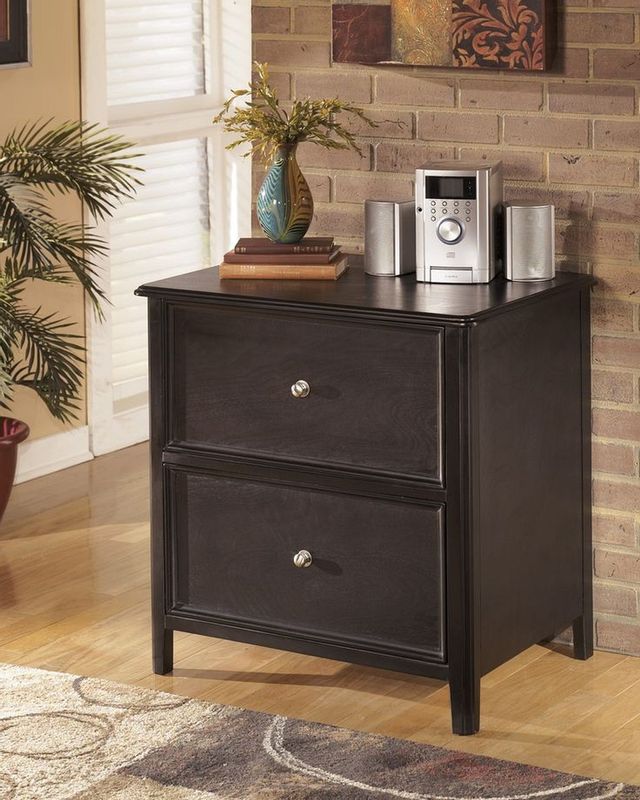 Signature Design by Ashley® Carlyle Dark Brown Lateral File Cabinet 2