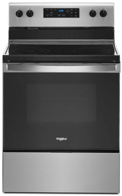 Whirlpool® 30" Stainless Steel Free Standing Electric Range-WFE515S0JS