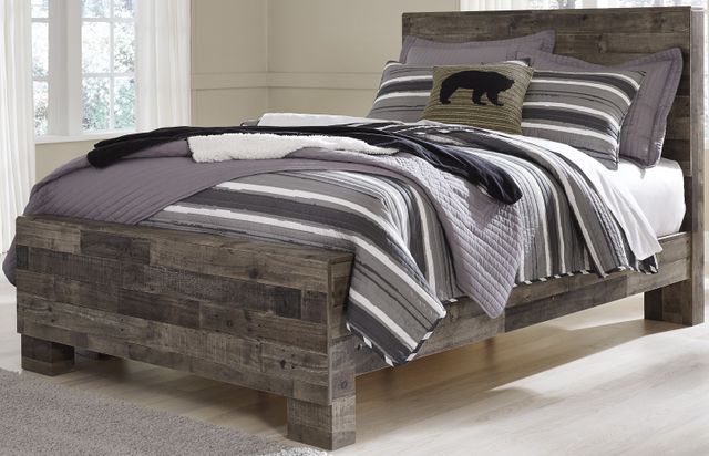 Benchcraft® Derekson 4 Piece Multi-Gray Full Bedroom Set-2