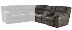 Signature Design by Ashley® Tambo Pewter Right Arm Facing Reclining Loveseat