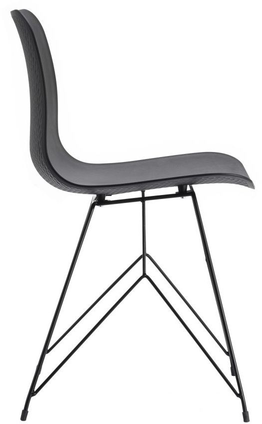 Moe's Home Collection Esterno Black-m2 Outdoor Chair 4