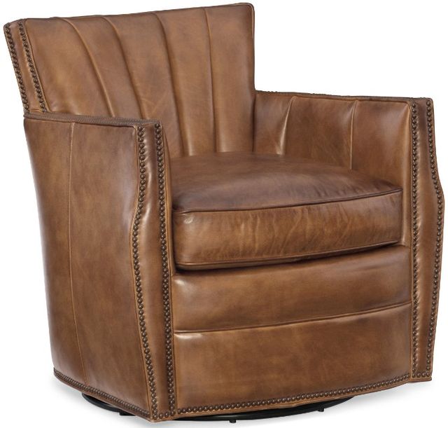 Hooker® Furniture CC Carson Checkmate Pawn Swivel Chair-0