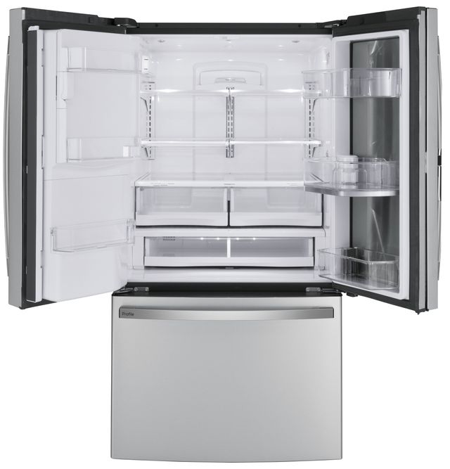 GE Profile™ 27.7 Cu. Ft. Fingerprint Resistant Stainless Steel French Door Refrigerator 1