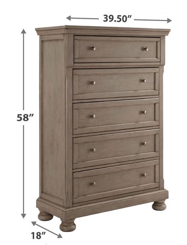 Commode Lettner, gris, Signature Design by Ashley® 5