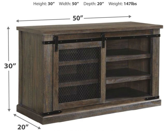 Signature Design by Ashley® Danell Ridge Brown 50" TV Stand 6