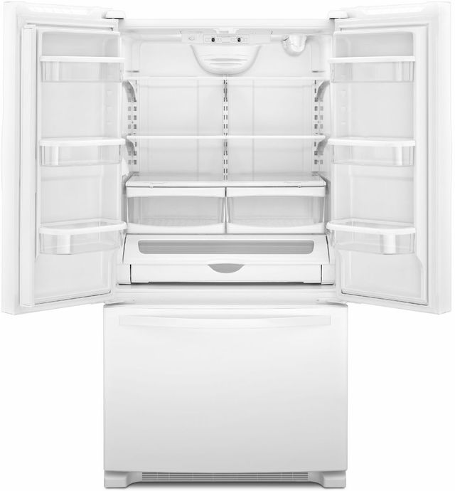 Whirlpool® 25 Cu. Ft. French Door Refrigerator-White 1
