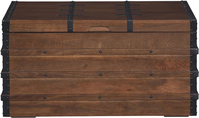 Signature Design by Ashley® Kettleby Brown Storage Trunk 1