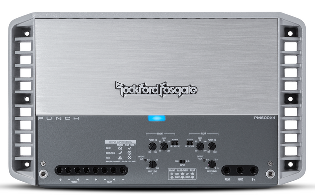 Rockford Fosgate® Punch Marine 600 Watt 4-Channel Amplifier 1