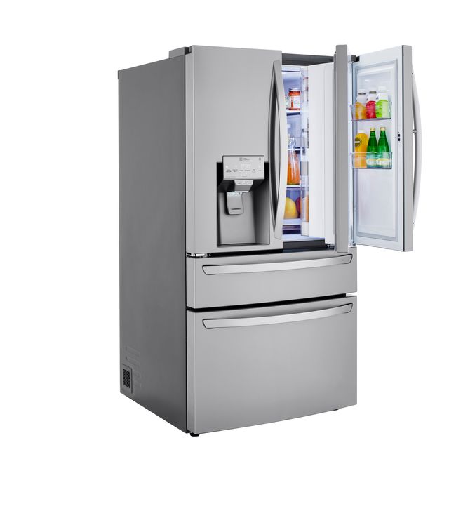 LG 29.5 Cu. Ft. PrintProof™ Stainless Steel French Door Refrigerator-LRMDS3006S-3