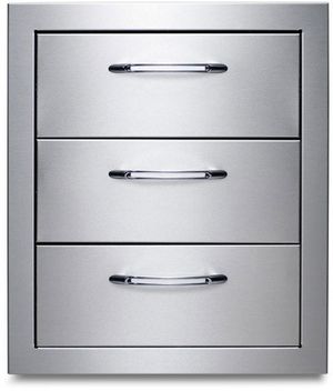 Capital Cooking Precision Series 16" 3 Drawer Storage Accessory