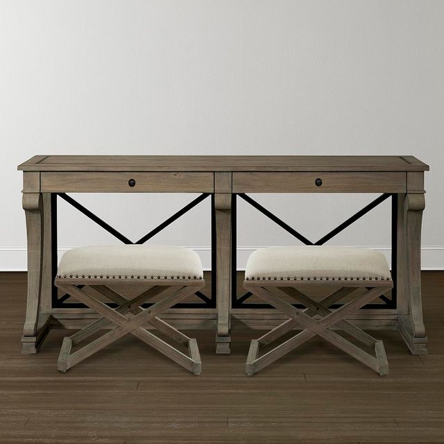 Bassett® Furniture Artisanal Chadwick Brown Console Table 3