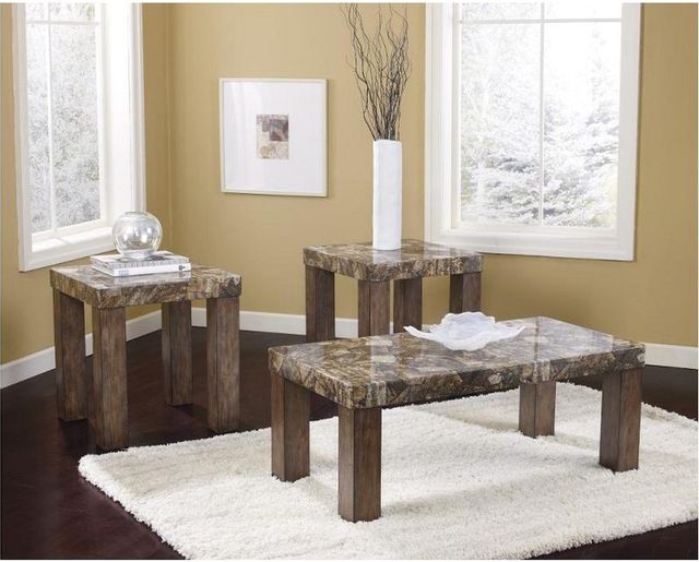 Signature Design by Ashley® Grodwell 3 Piece Brown Occasional Table Set