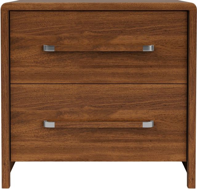 Riverside Furniture Elsie Classic Walnut Two Drawer Nightstand | Van's ...