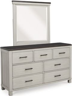 Signature Design by Ashley® Darborn Gray/Brown Dresser and Mirror