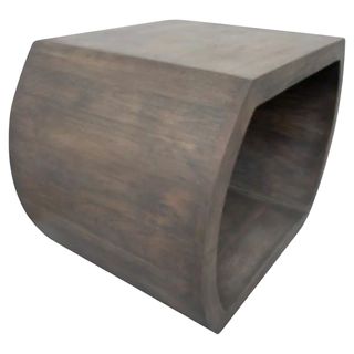 Crestview Collection Infinity Grey End Table