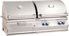 Fire Magic® Aurora A830i 46" Stainless Steel Gas/Charcoal Combo Built-In Grill