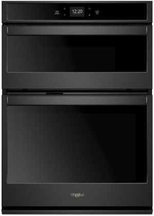 Whirlpool® 27" Black Smart Combination Wall Oven