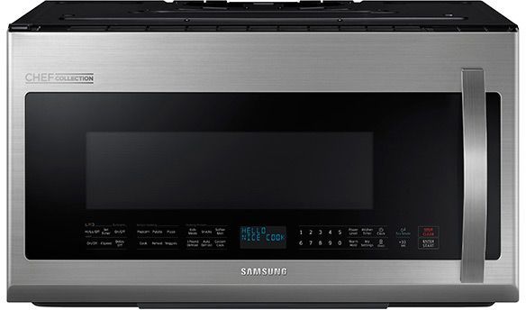 Samsung 2.1 Cu. Ft. Stainless Steel Over The Range Microwave