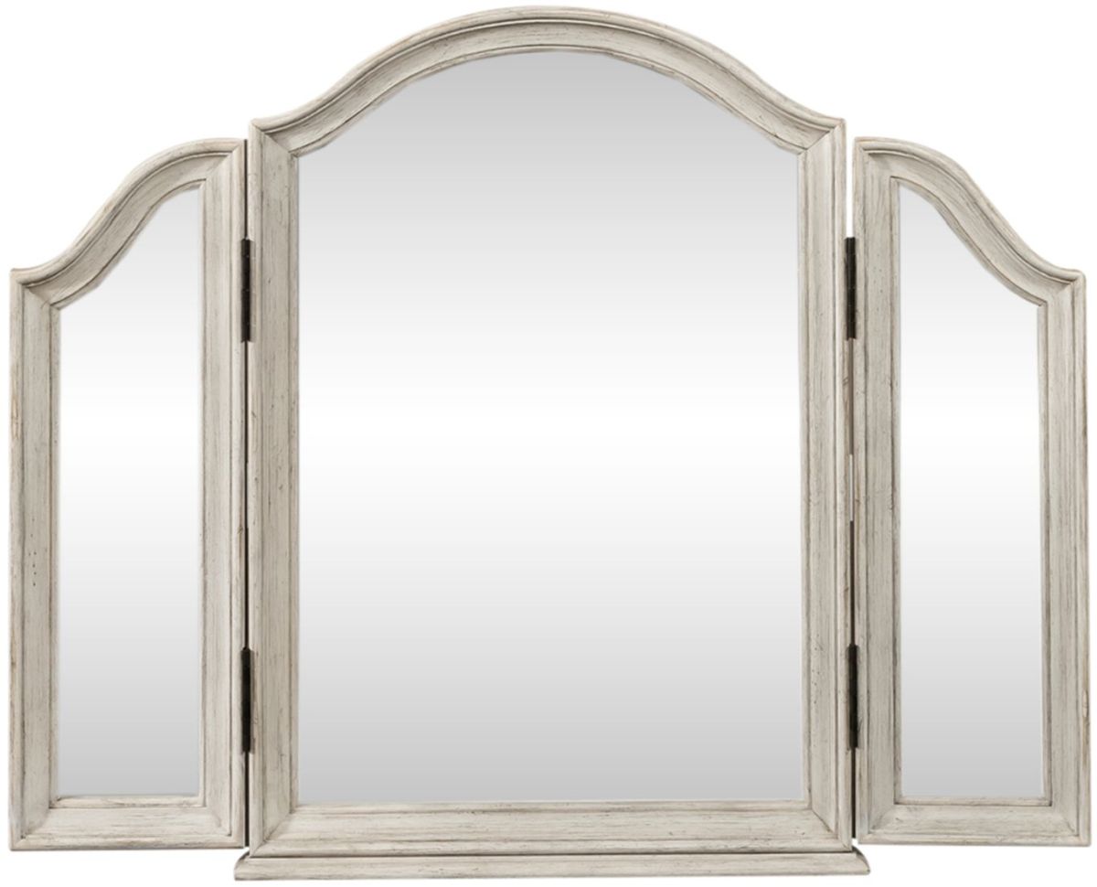 Liberty Furniture Farmhouse Reimagined White Vanity Mirror