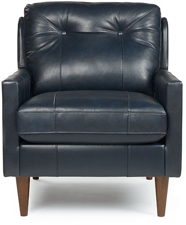 Best Home Furnishings® Trevin Dark Walnut Stationary Chair 1