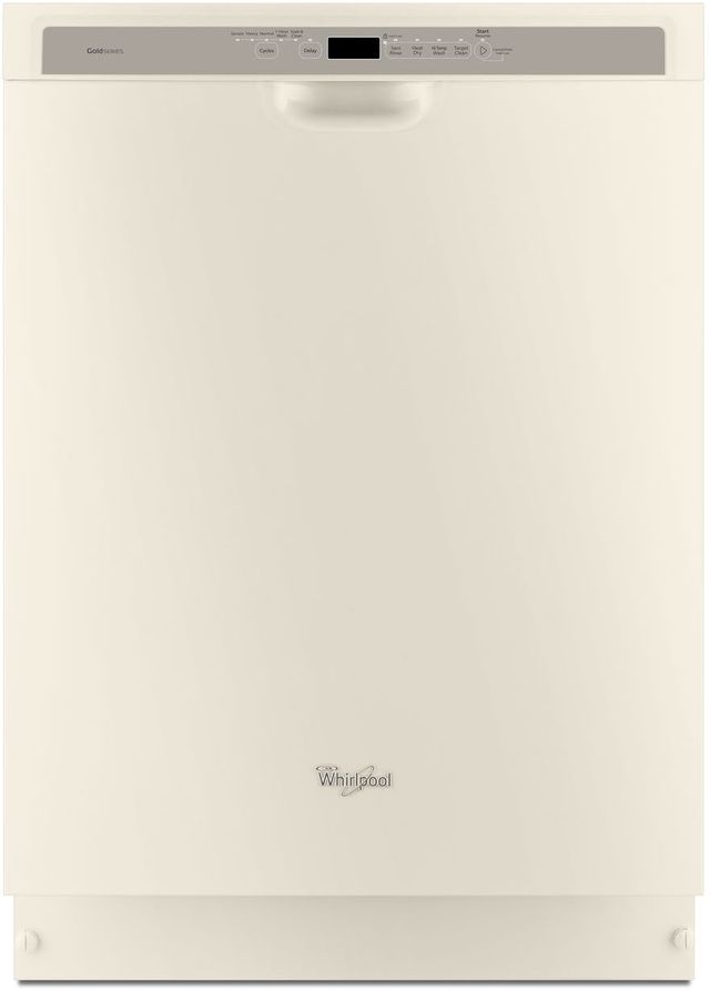 Whirlpool® 24" Built-In Dishwasher-Biscuit-on-Biscuit 0