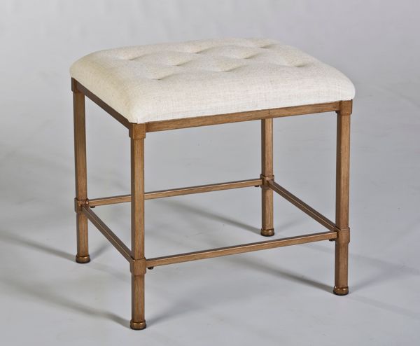 Hillsdale Furniture Katherine Backless Vanity Stool-3