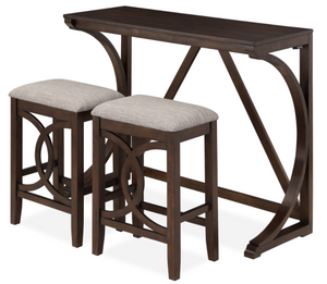 New Classic® Home Furnishings Bella Cherry Counter Sofa Table Set