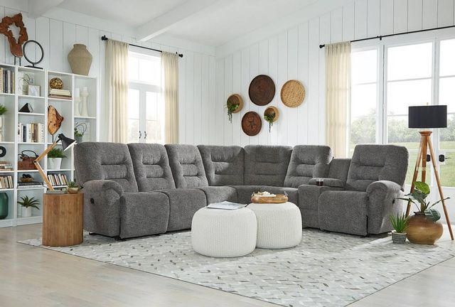 Best Home Furnishings® Unity 7-Piece Power Reclining Sectional 4