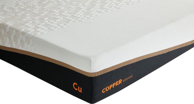 Corsicana American Bedding™ 12" Performance Copper Foam Medium Soft Queen Mattress in a Box 80