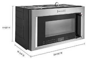 KitchenAid® 1.9 Cu. Ft. Stainless Steel Microwave 7