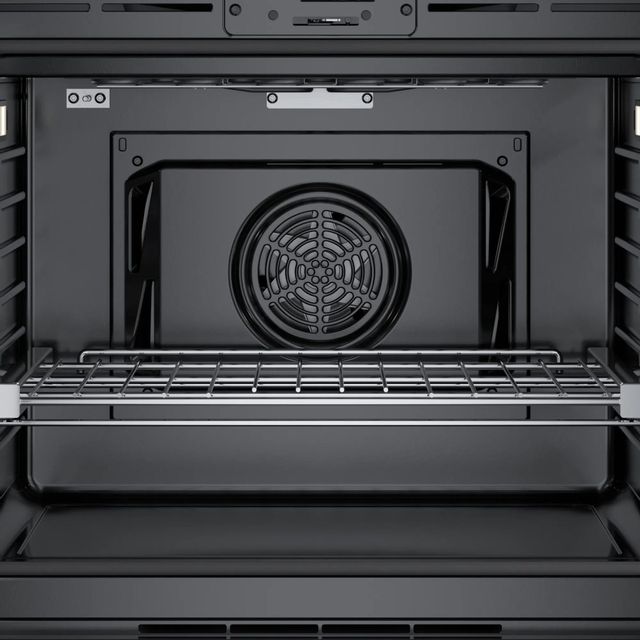 Bosch 800 Series 30" Black Stainless Steel Left-Hand Single Electric Wall Oven 9