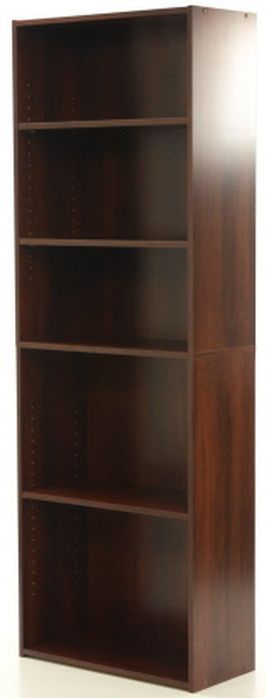 Sauder® Beginnings® Brook Cherry 5-Shelf Bookcase