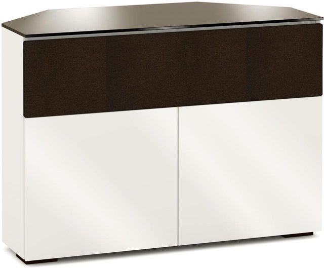 Salamander Designs® Miami 329 CR Corner Cabinet-Gloss Warm White 0