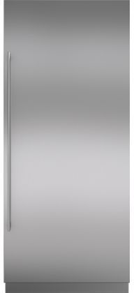 Sub-Zero® 36" Integrated Stainless Steel Column Door Panel with Tubular Handle-0