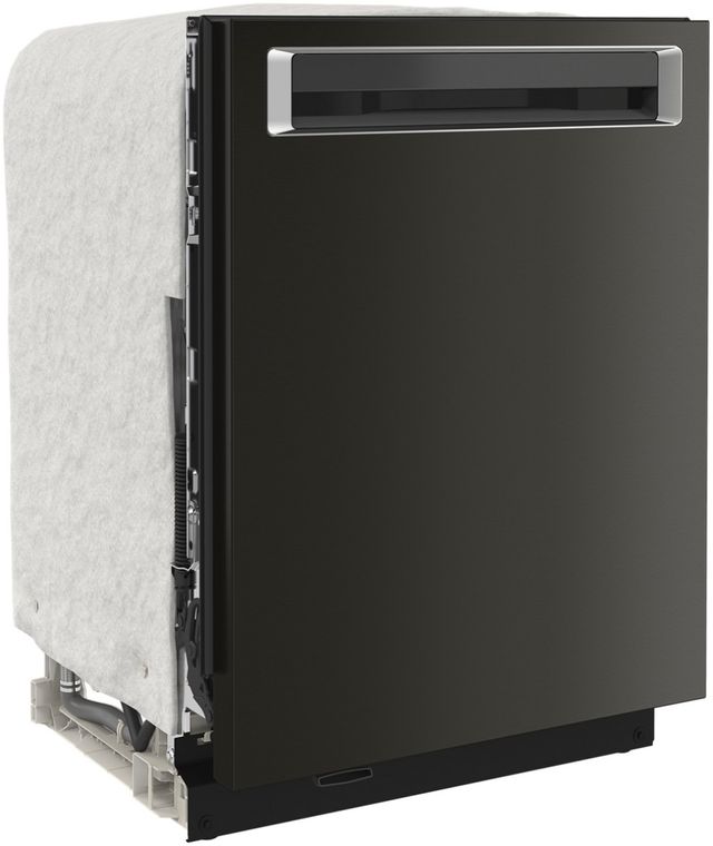 KitchenAid® 24" PrintShield™ Black Stainless Steel Built In Dishwasher-3