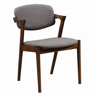 Coaster® Malone Set of 2 Dark Walnut Side Chairs