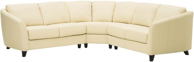 Palliser® Furniture Customizable Alula 3-Piece Curve Sectional