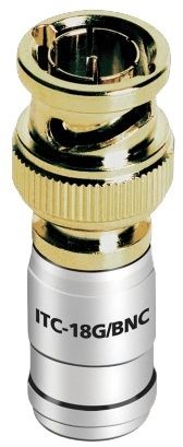 AudioQuest® ITC-18G/BNC 18AWG BNC Gold Connector (50 Pack) 0