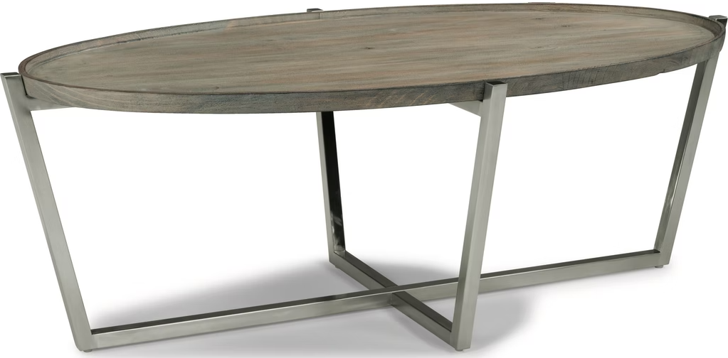 Flexsteel® Cadence Weathered Gray Coffee Table