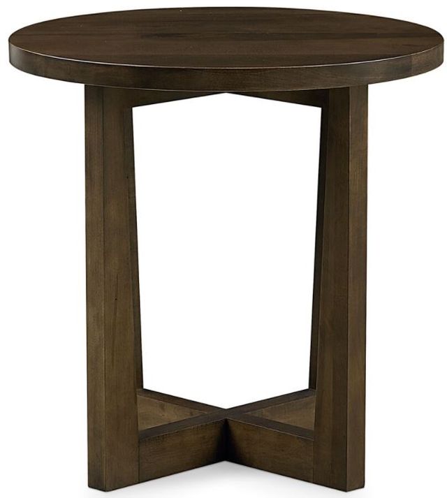 Bassett® Furniture Liam Bridge Maple Round End Table