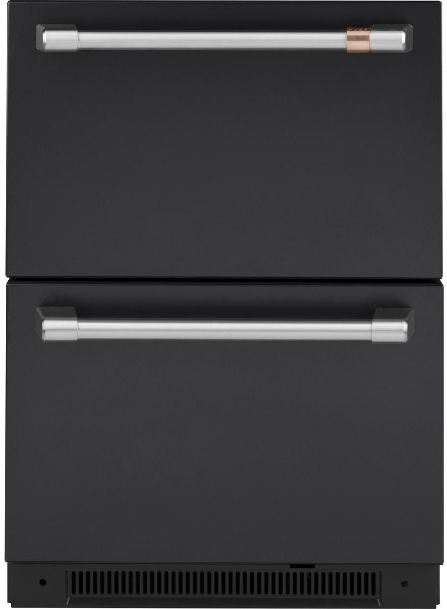 Café™ 5.7 Cu. Ft. Matte Black Refrigerator Drawers