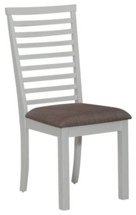 Liberty Brook Bay Carbon Grey/Textured White Side Chair