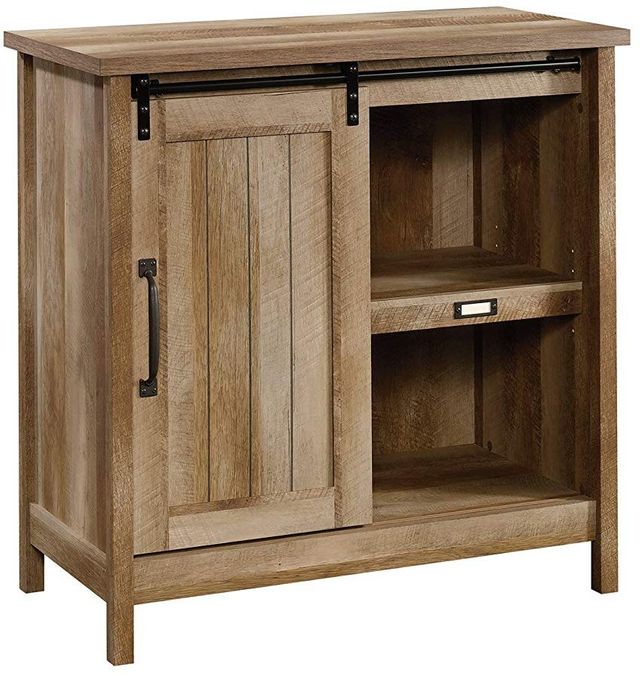 Sauder Adept Engineered Wood Narrow Storage Cabinet 3 Adjustable Shelves  Craftsman Oak - Office Depot