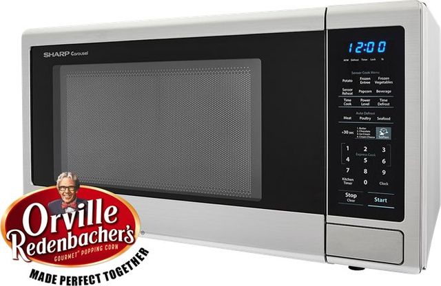 Sharp® 1.4 Cu. Ft. Stainless Steel Carousel® Countertop Microwave 3