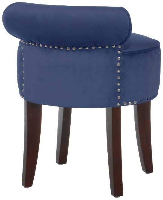 Hillsdale Furniture Lena Blue Vanity Stool-1